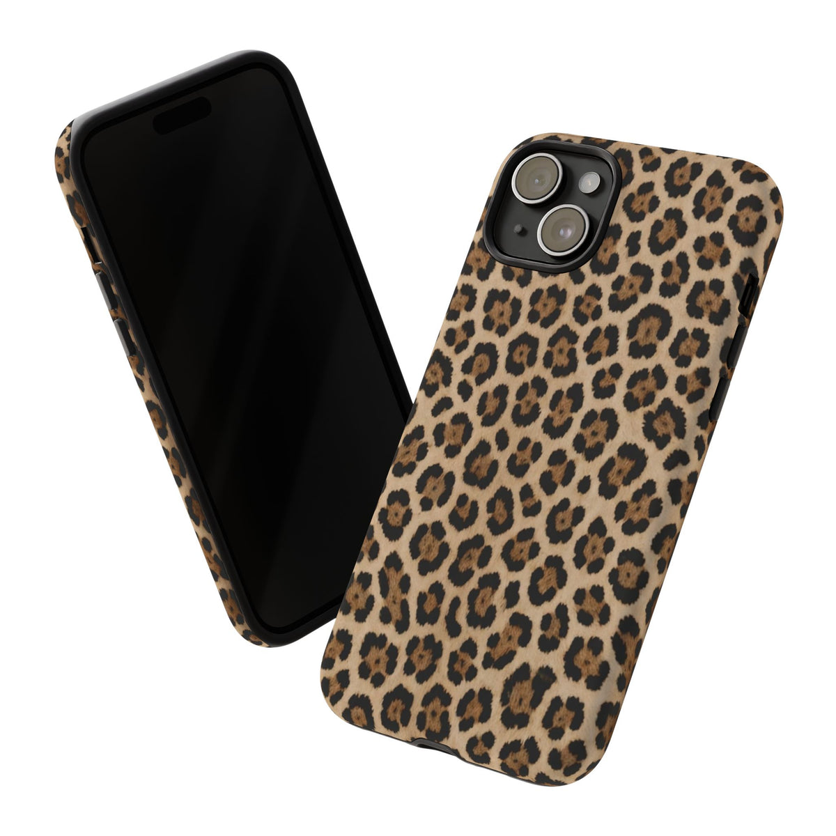 Leopard print phone case
