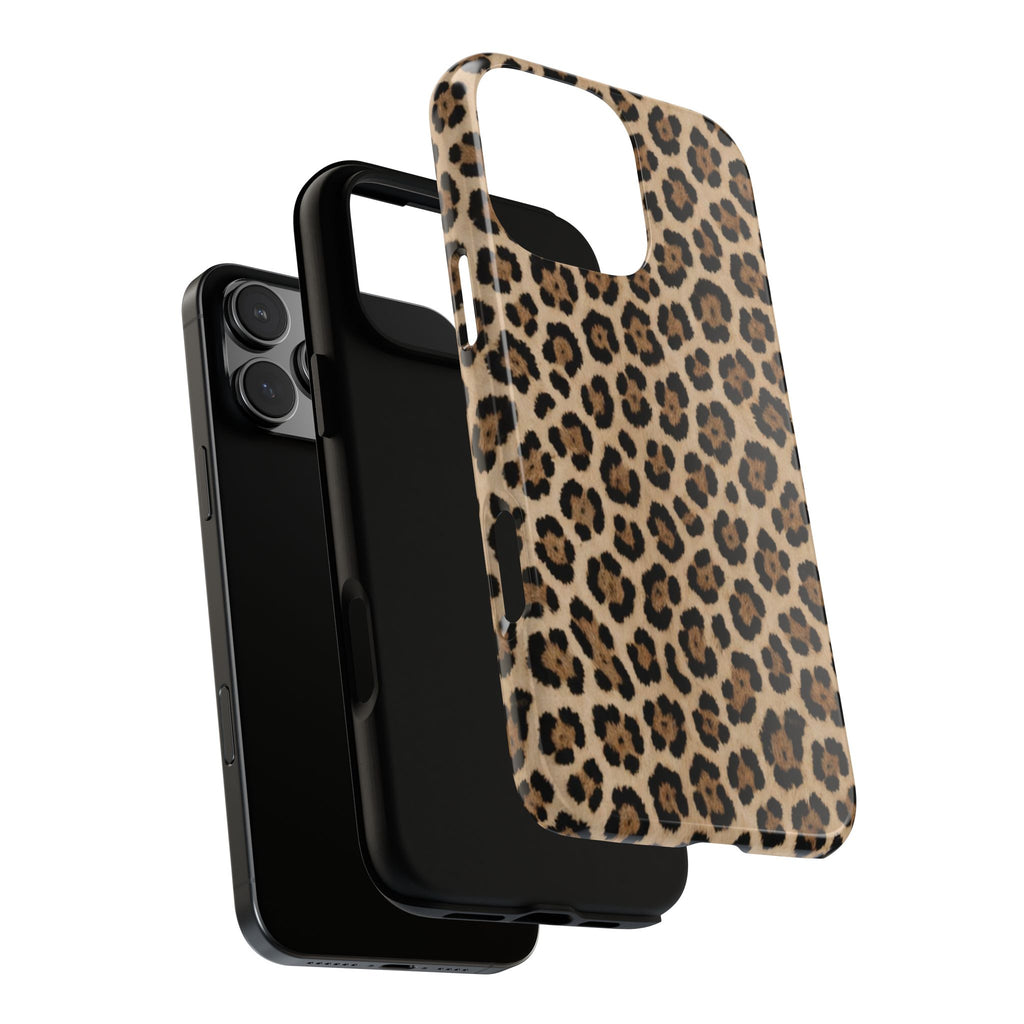 Leopard print phone case