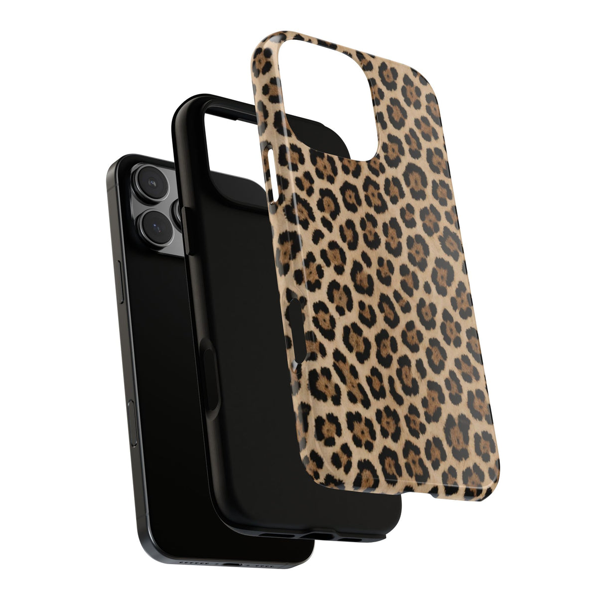 Leopard print phone case