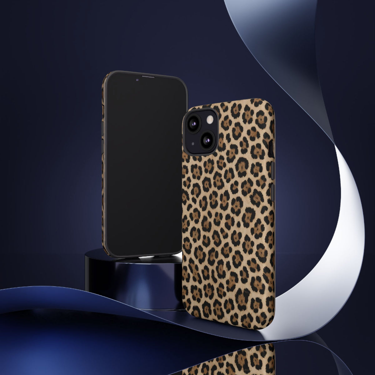 Leopard print phone case