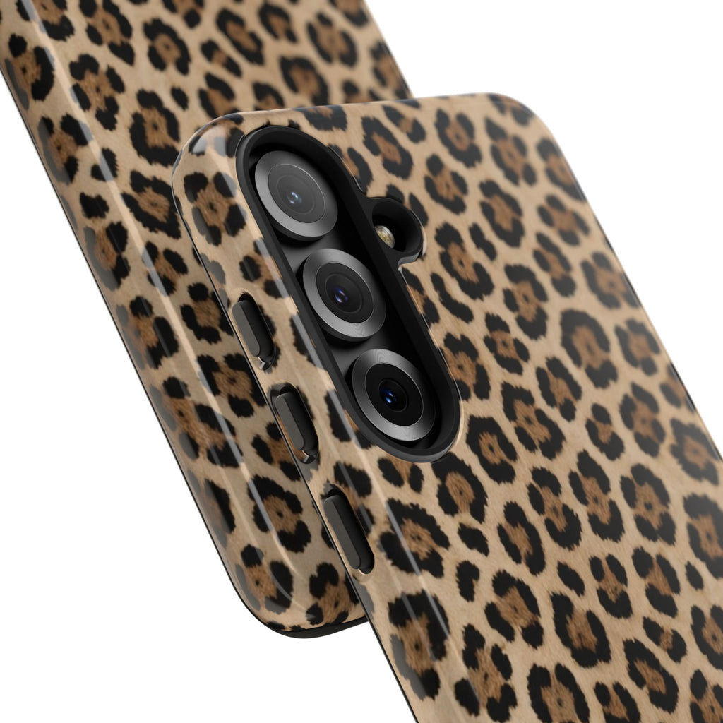 Leopard print phone case