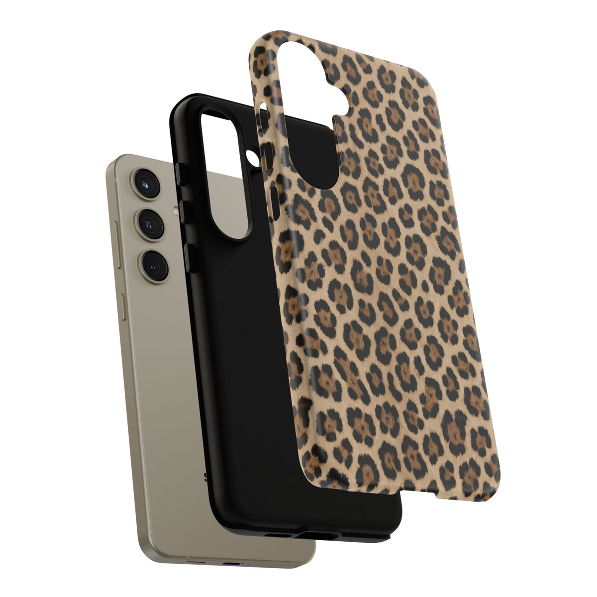 Leopard print phone case