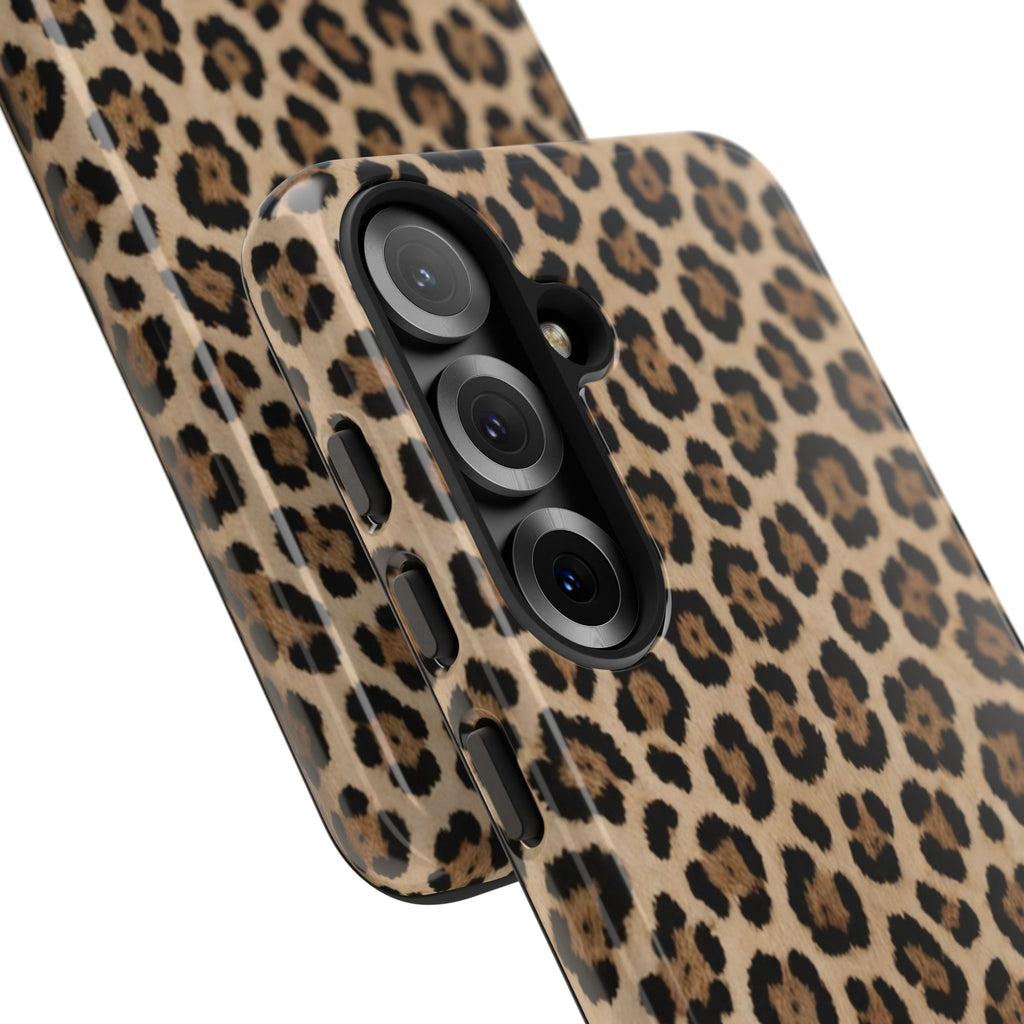 Leopard print phone case
