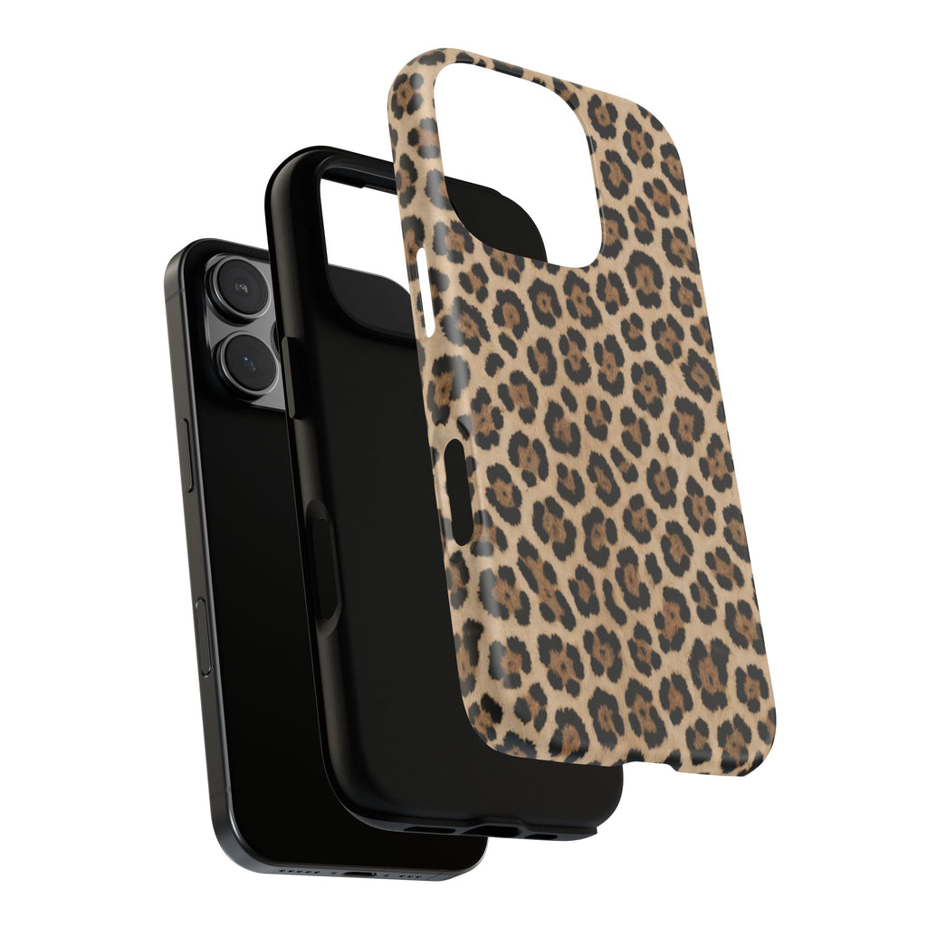 Leopard print phone case