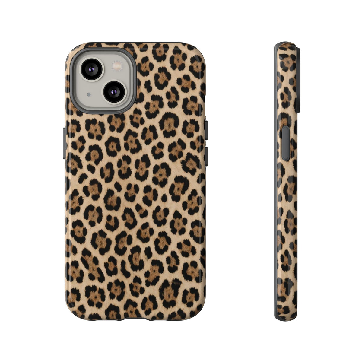 Leopard print phone case