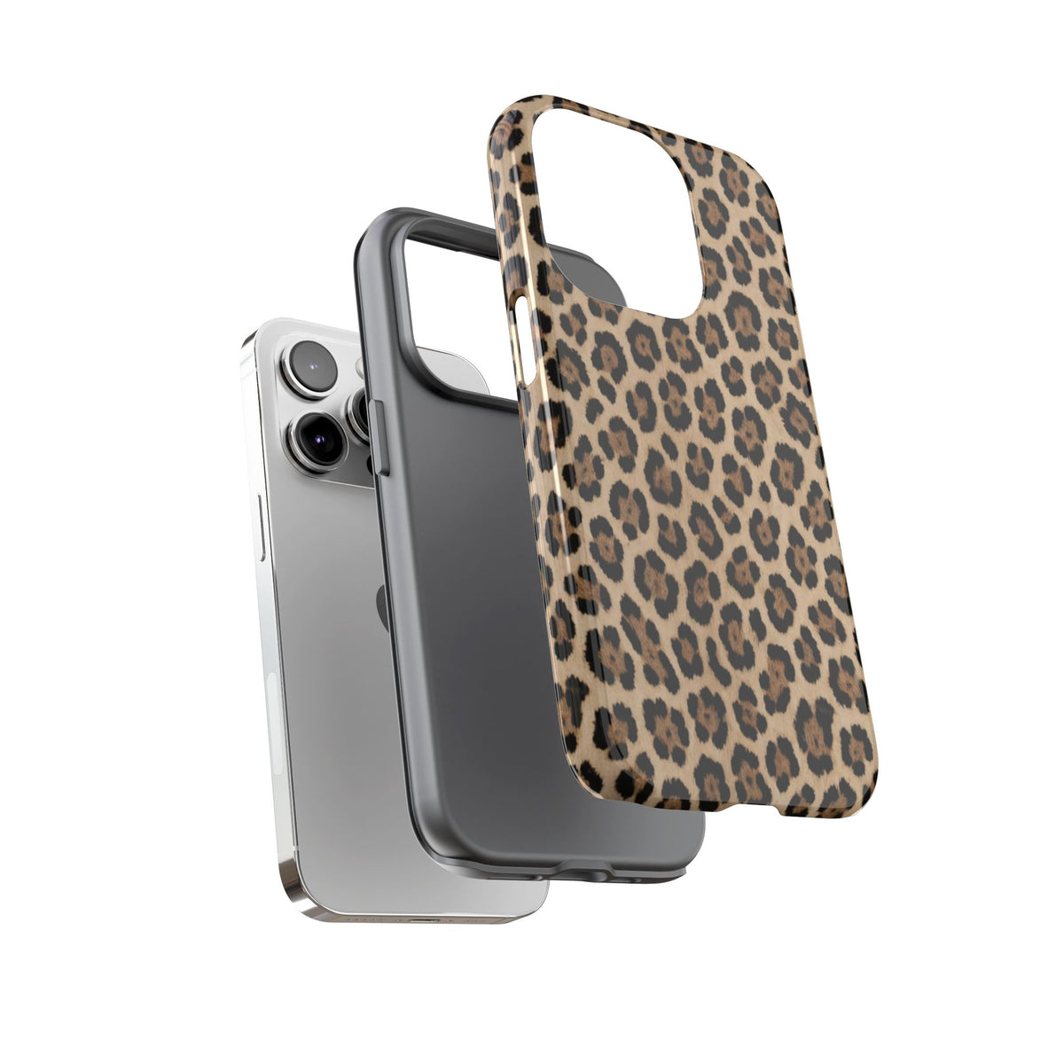 Leopard print phone case