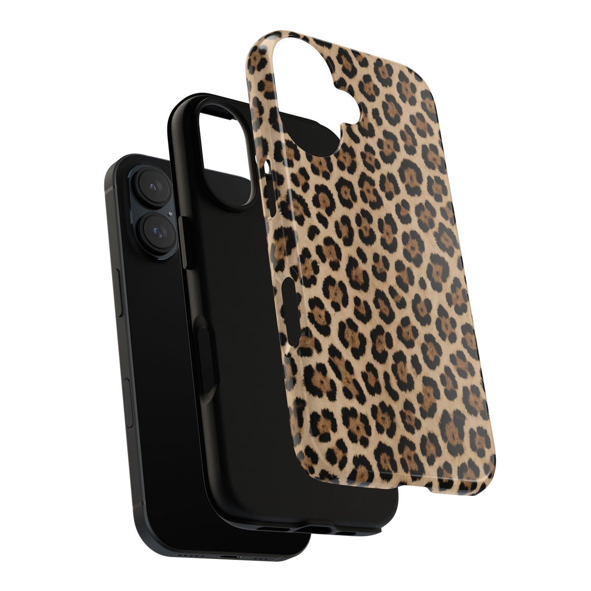 Leopard print phone case