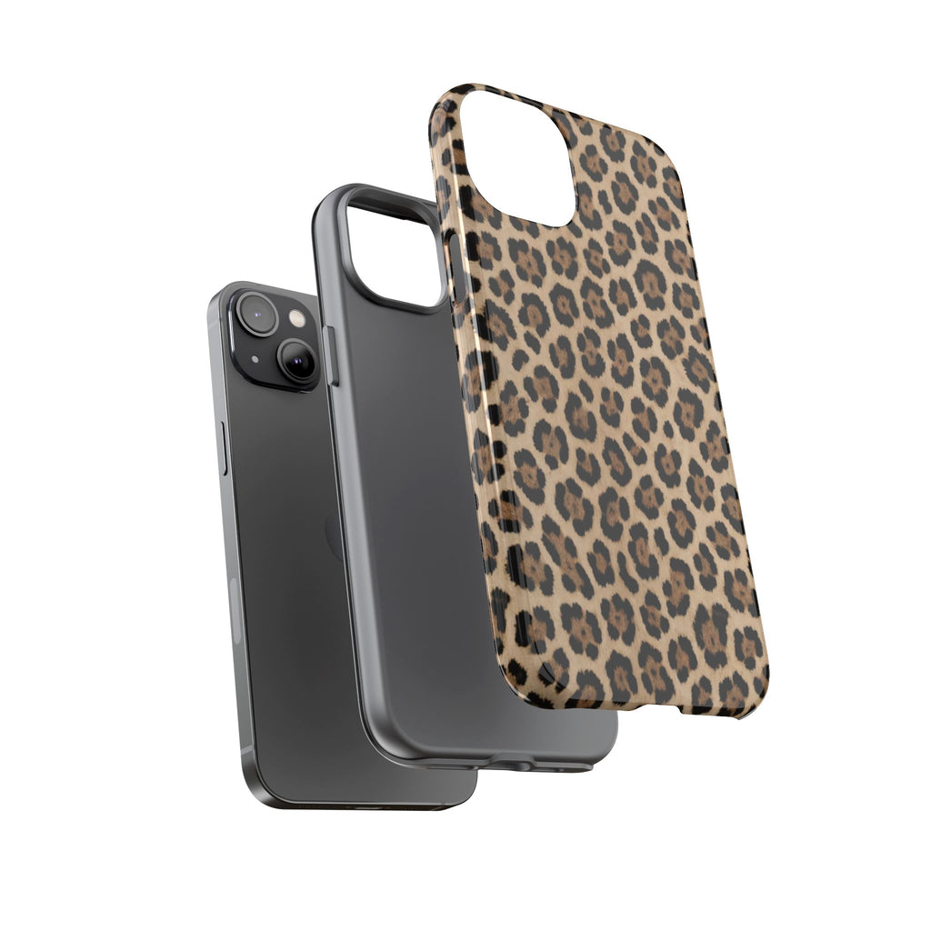 Leopard print phone case