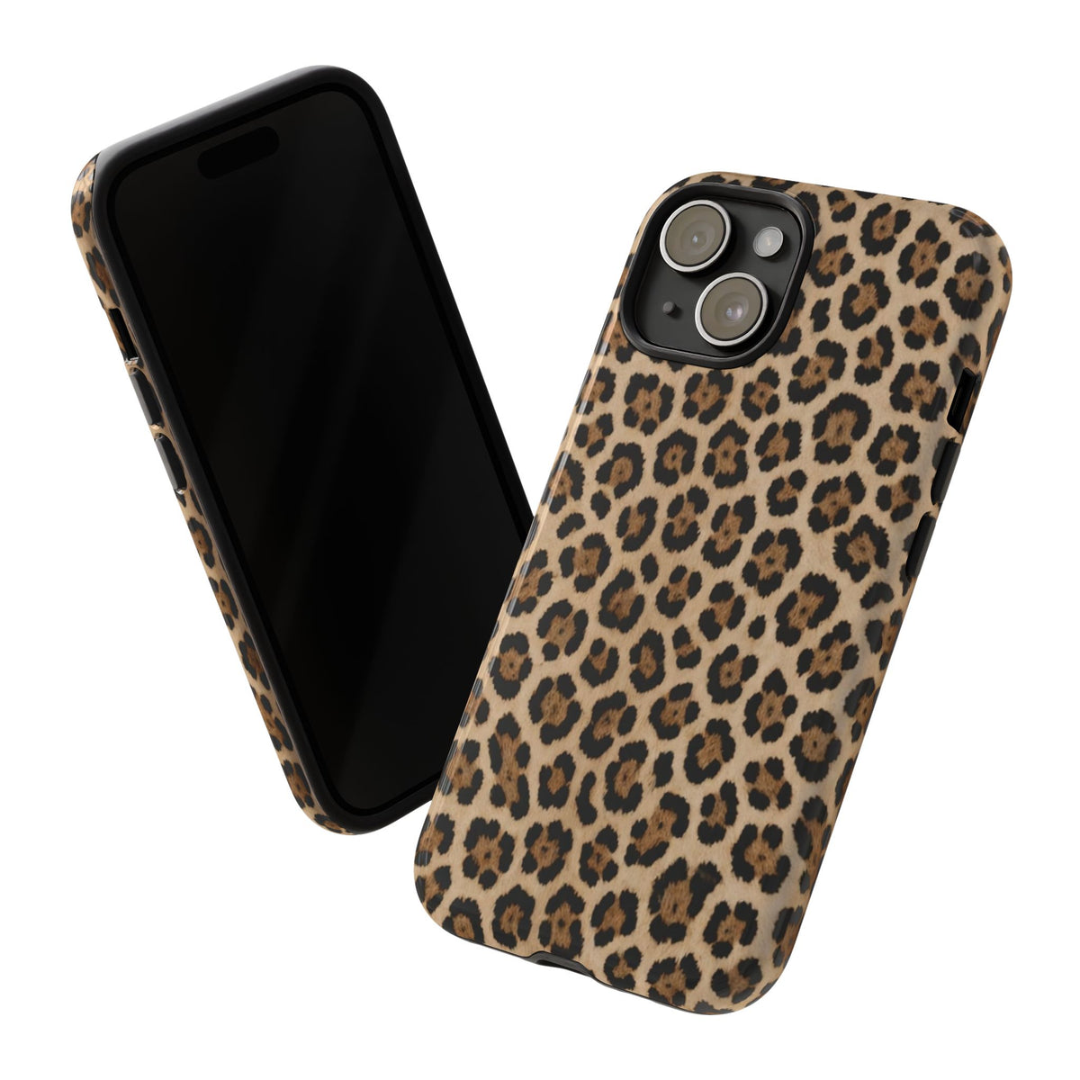Leopard print phone case
