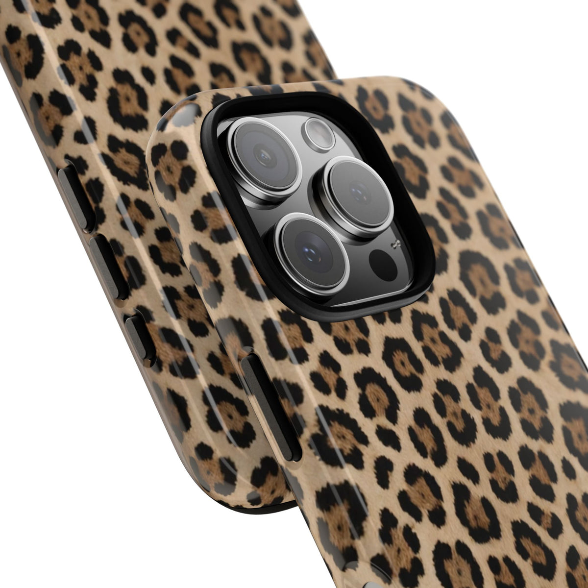Leopard print phone case