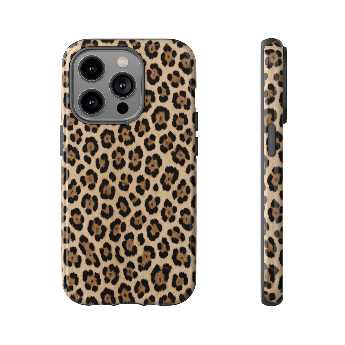 Leopard print phone case