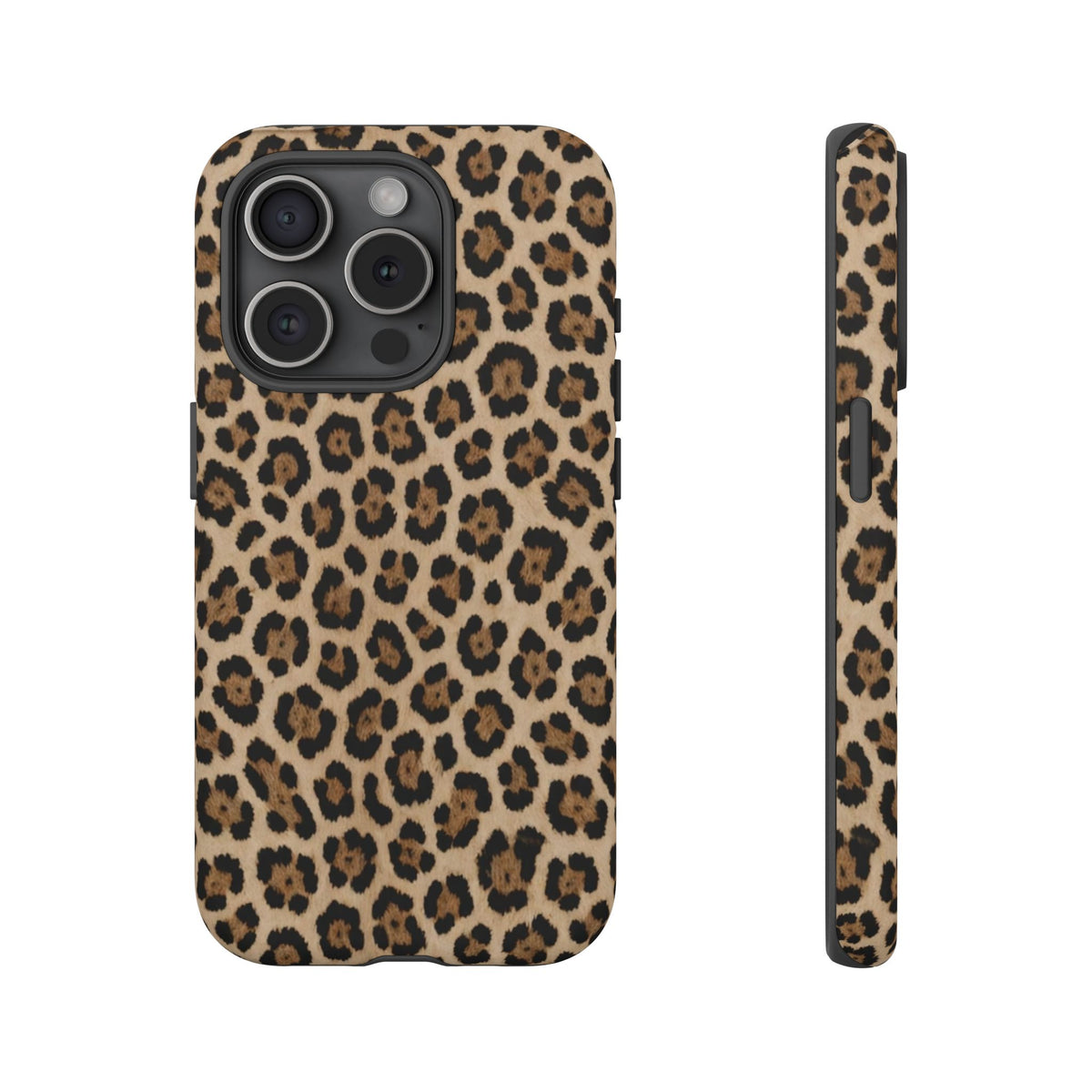 Leopard print phone case