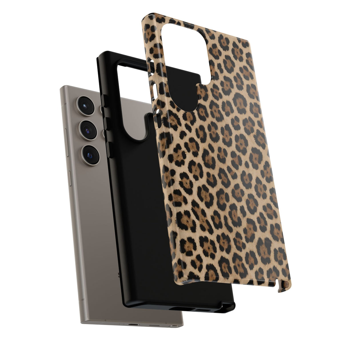 Leopard print phone case