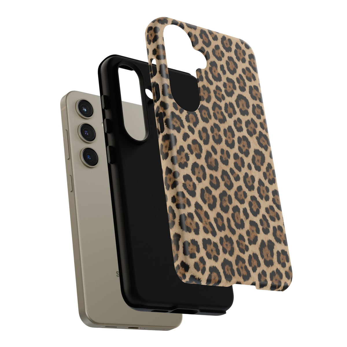 Leopard print phone case