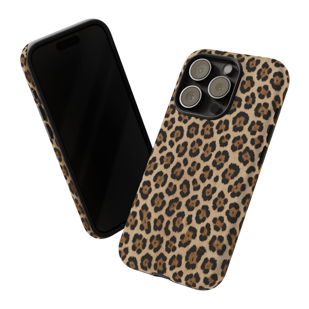 Leopard print phone case