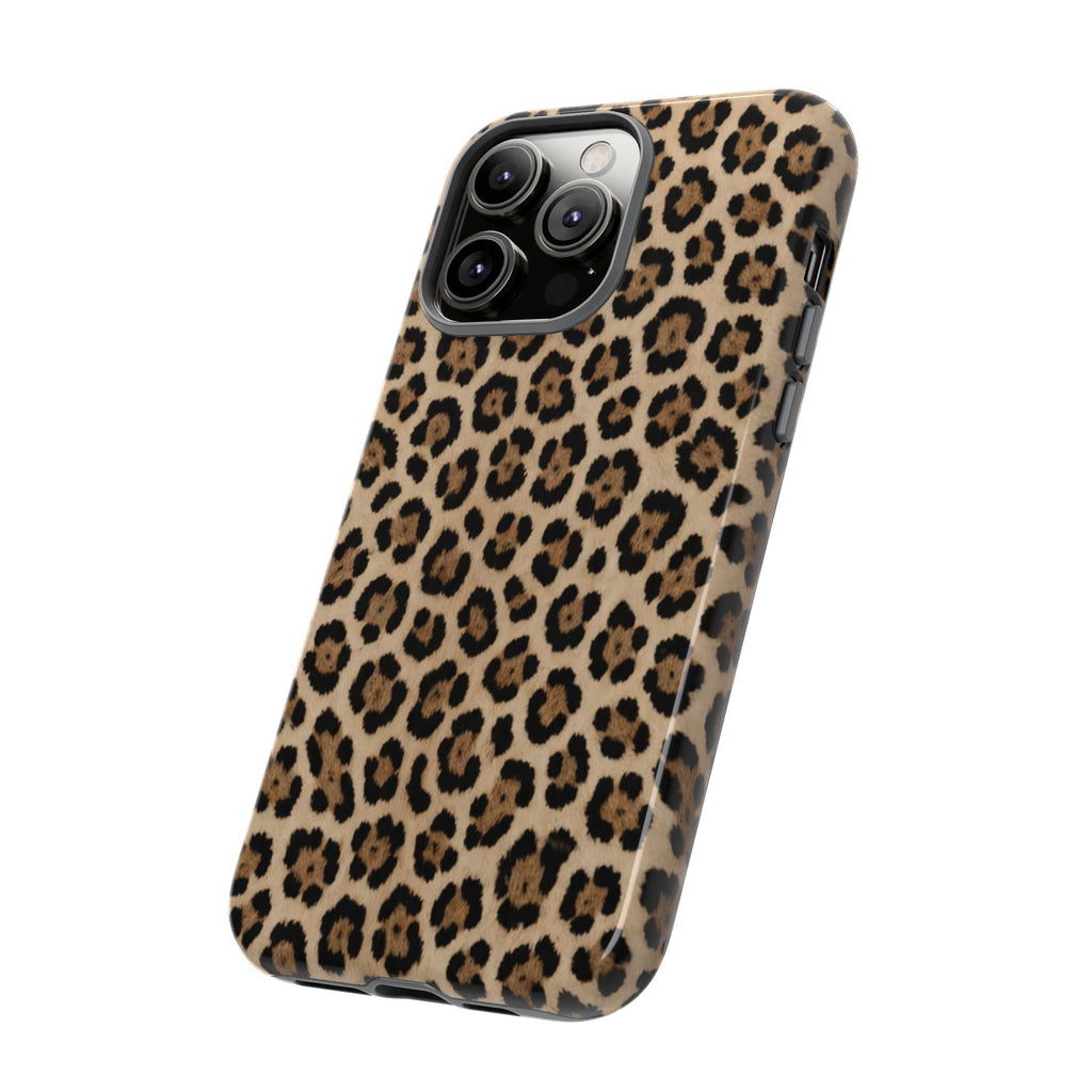 Leopard print phone case