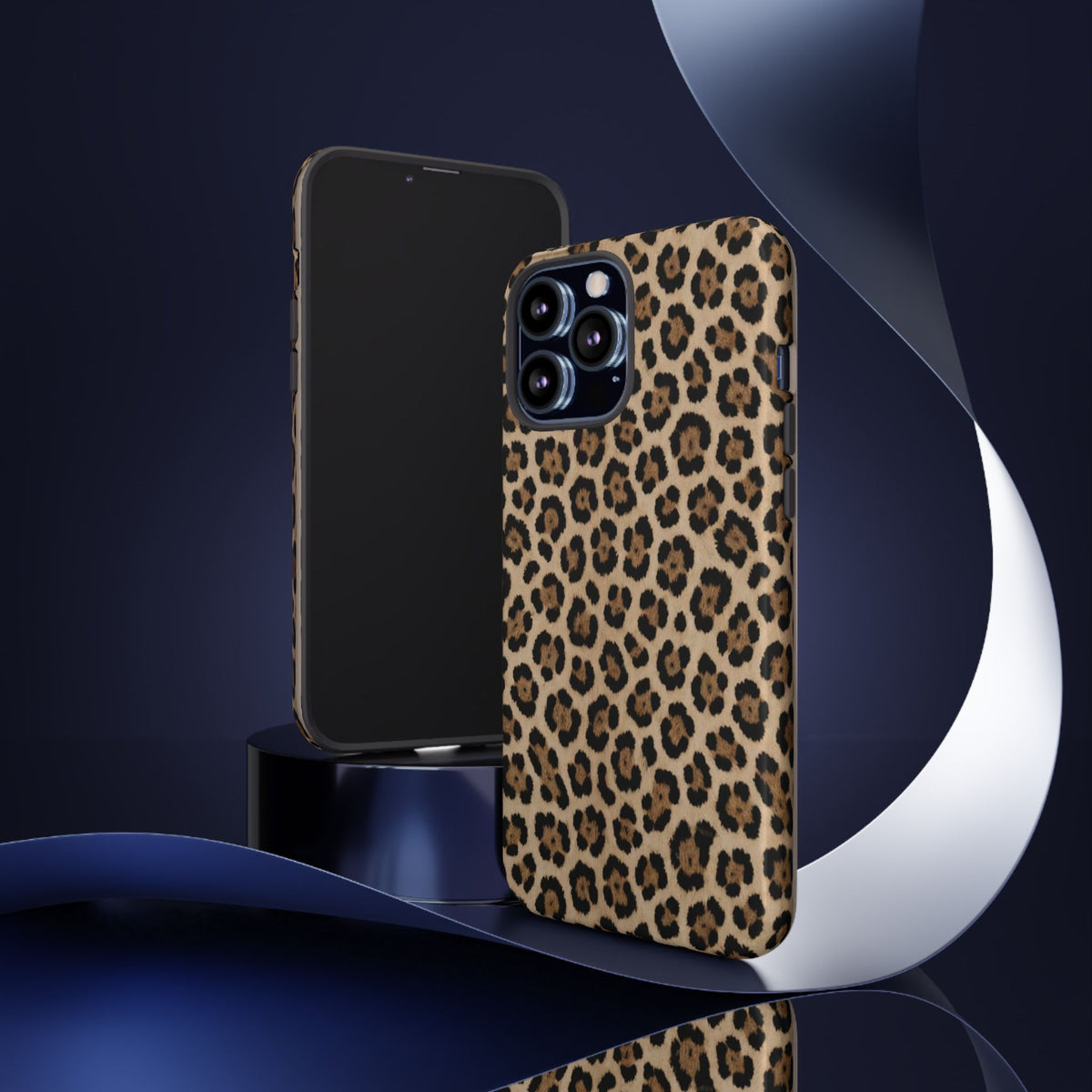 Leopard print phone case