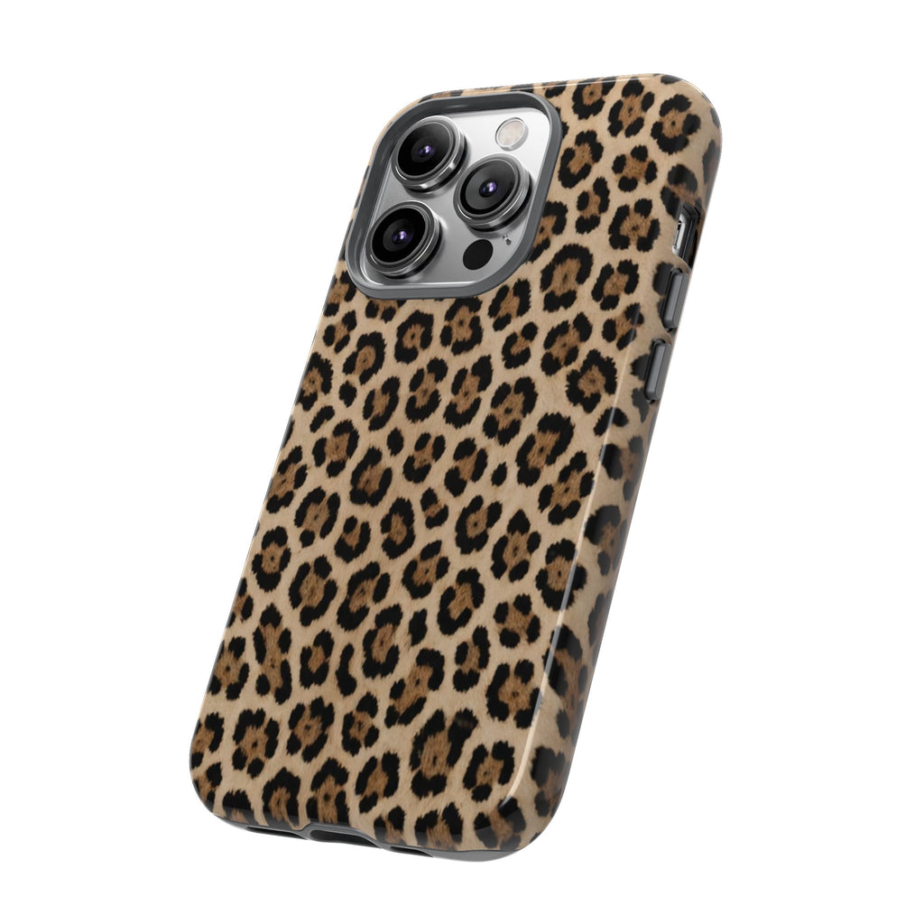 Leopard print phone case