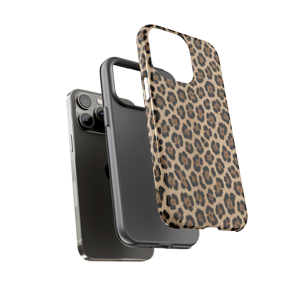 Leopard print phone case
