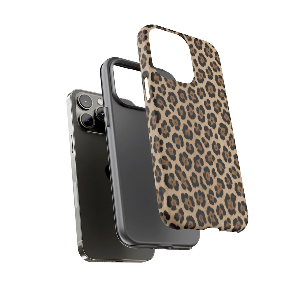 Leopard print phone case