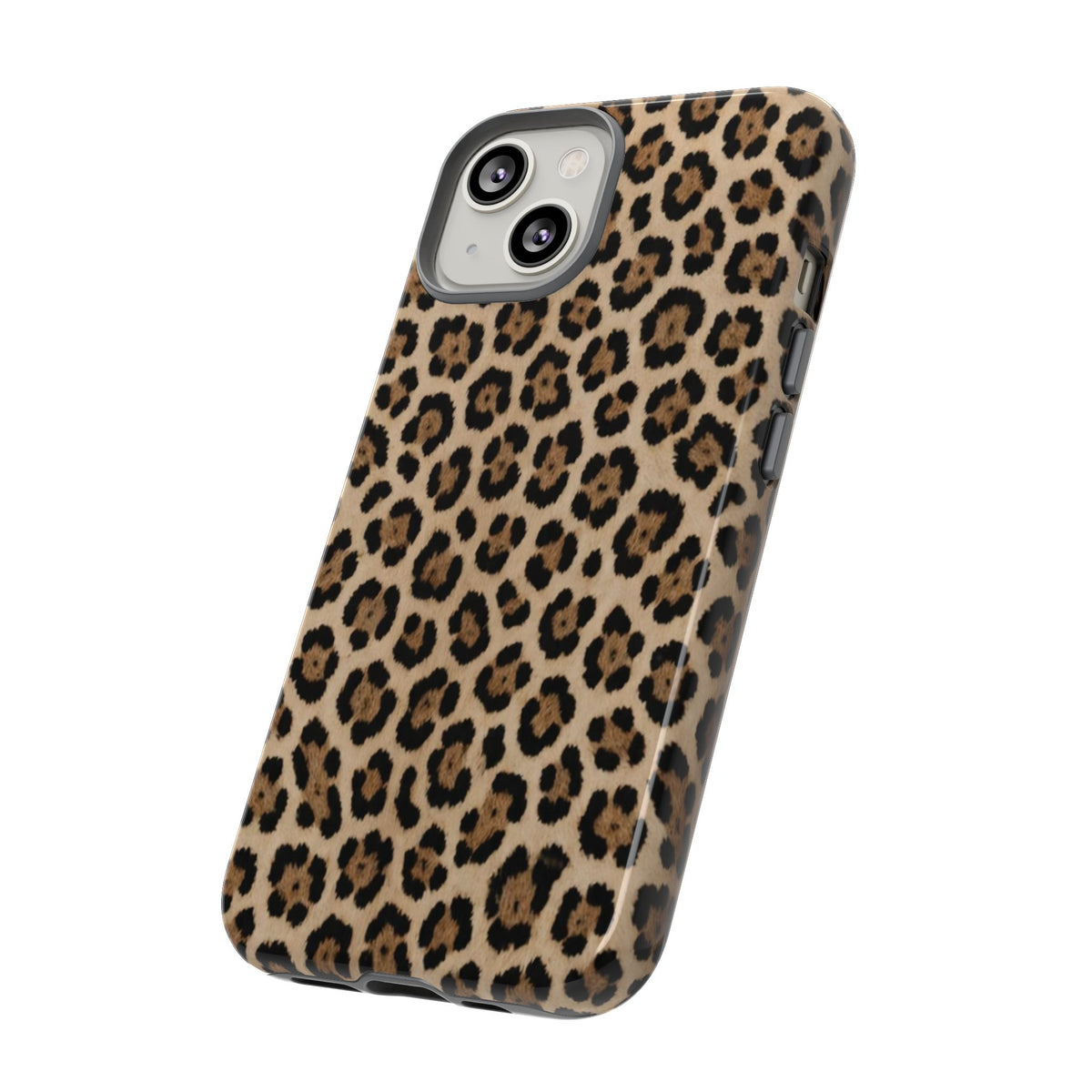 Leopard print phone case