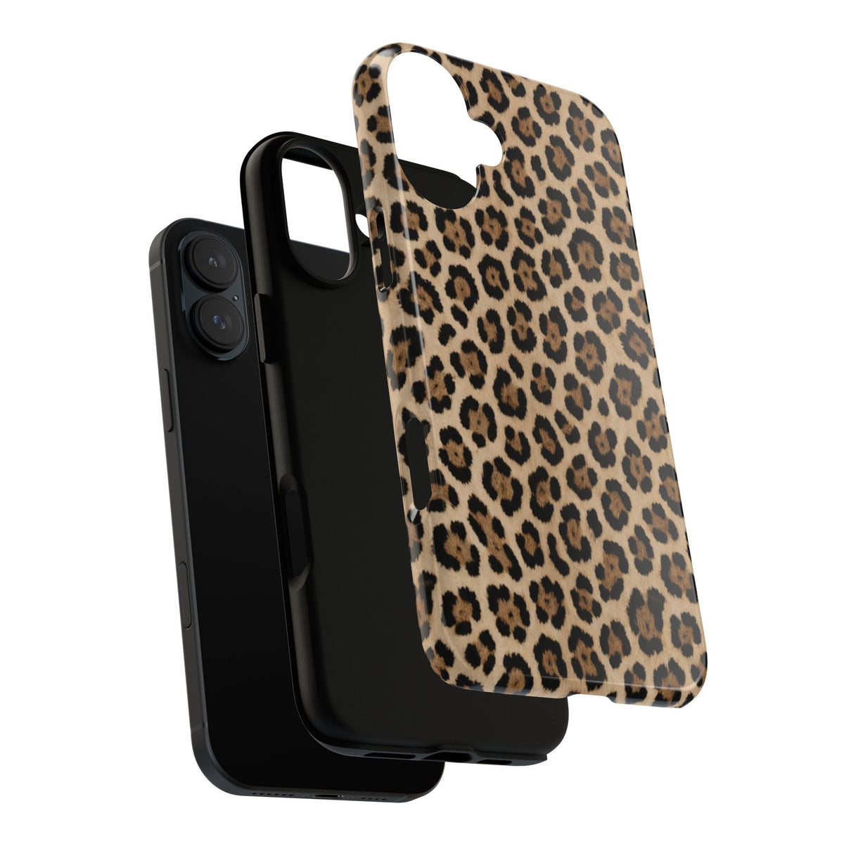 Leopard print phone case