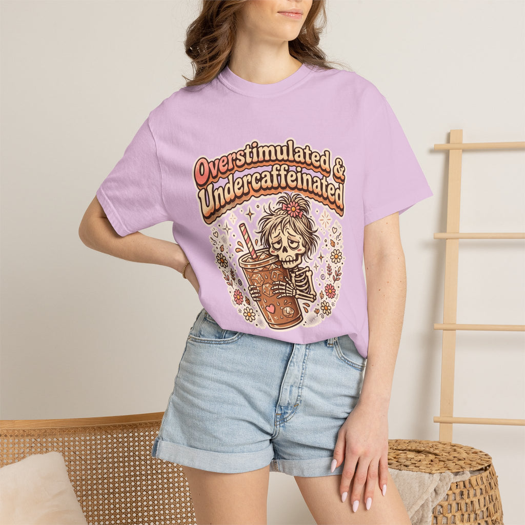 Overstimulated & Undercaffeinated Tee