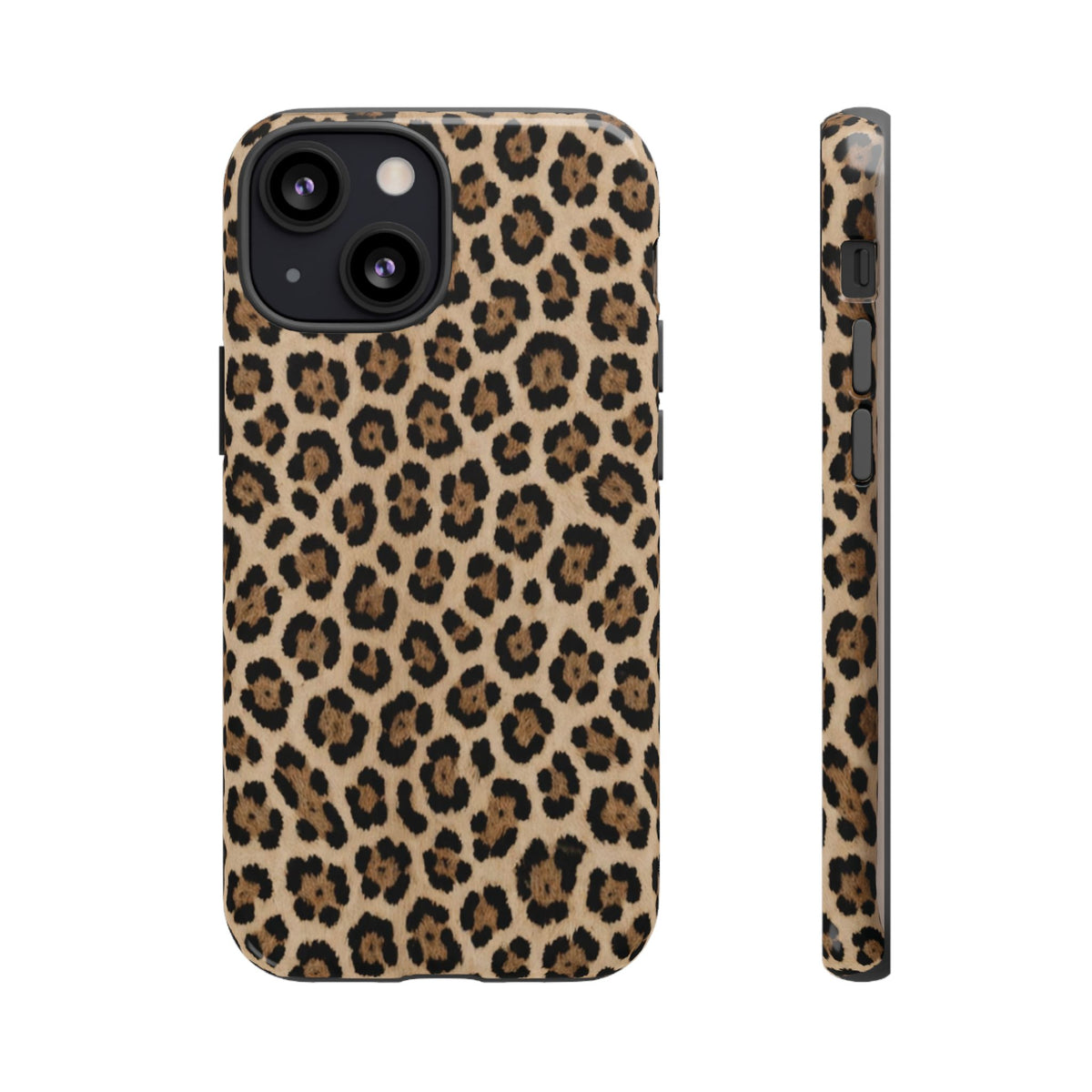 Leopard print phone case