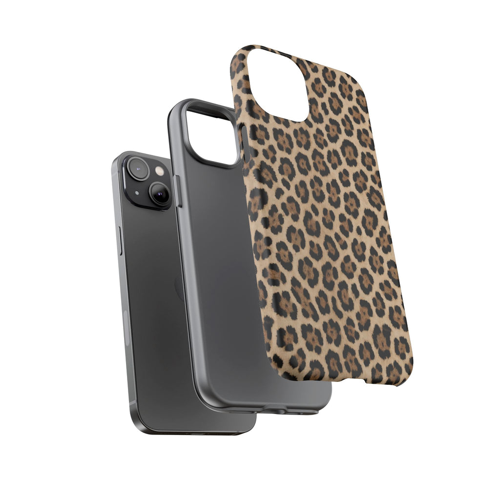 Leopard print phone case