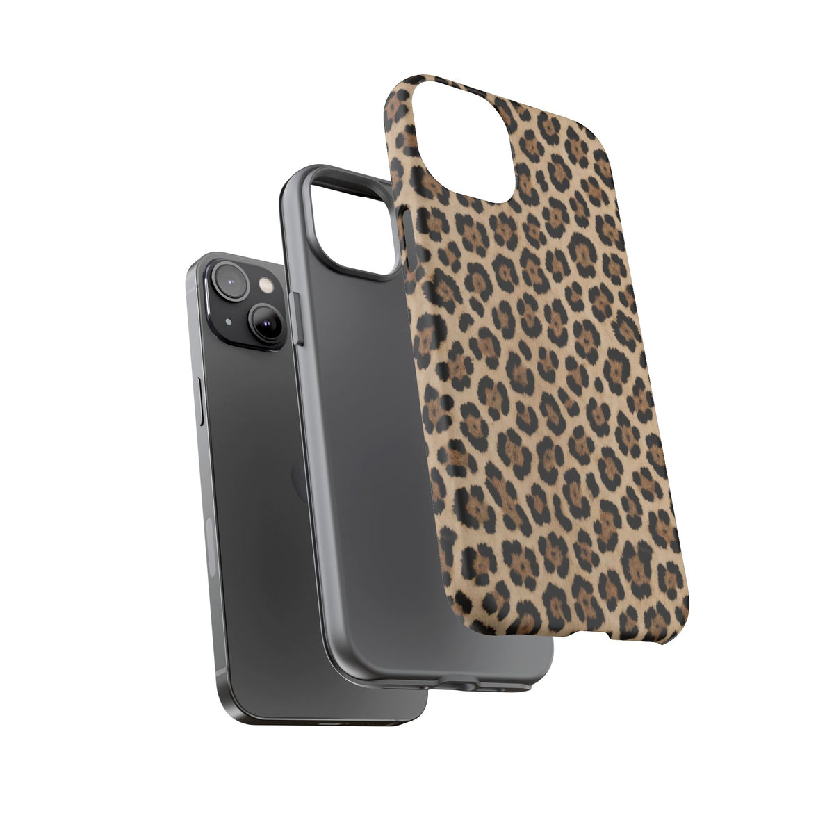 Leopard print phone case