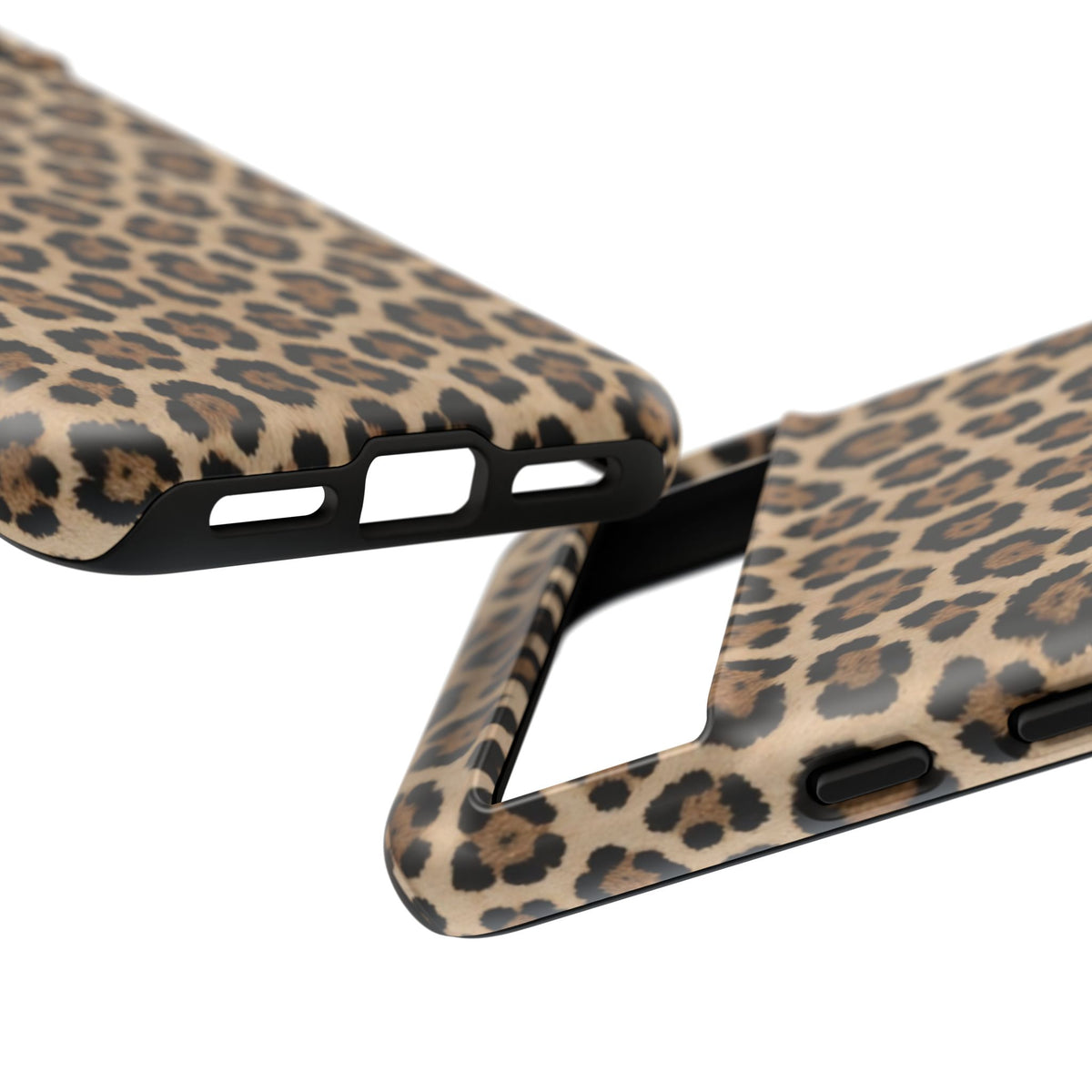 Leopard print phone case