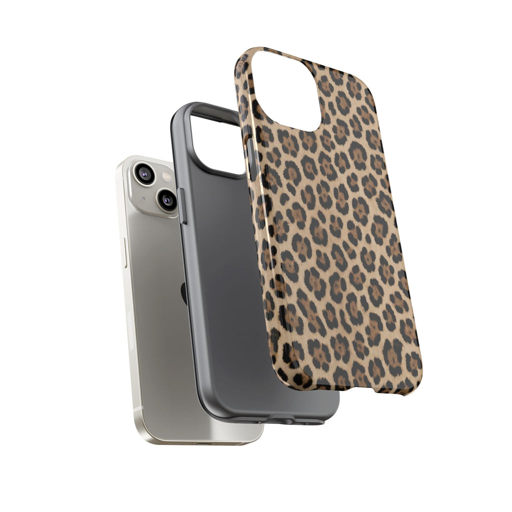 Leopard print phone case