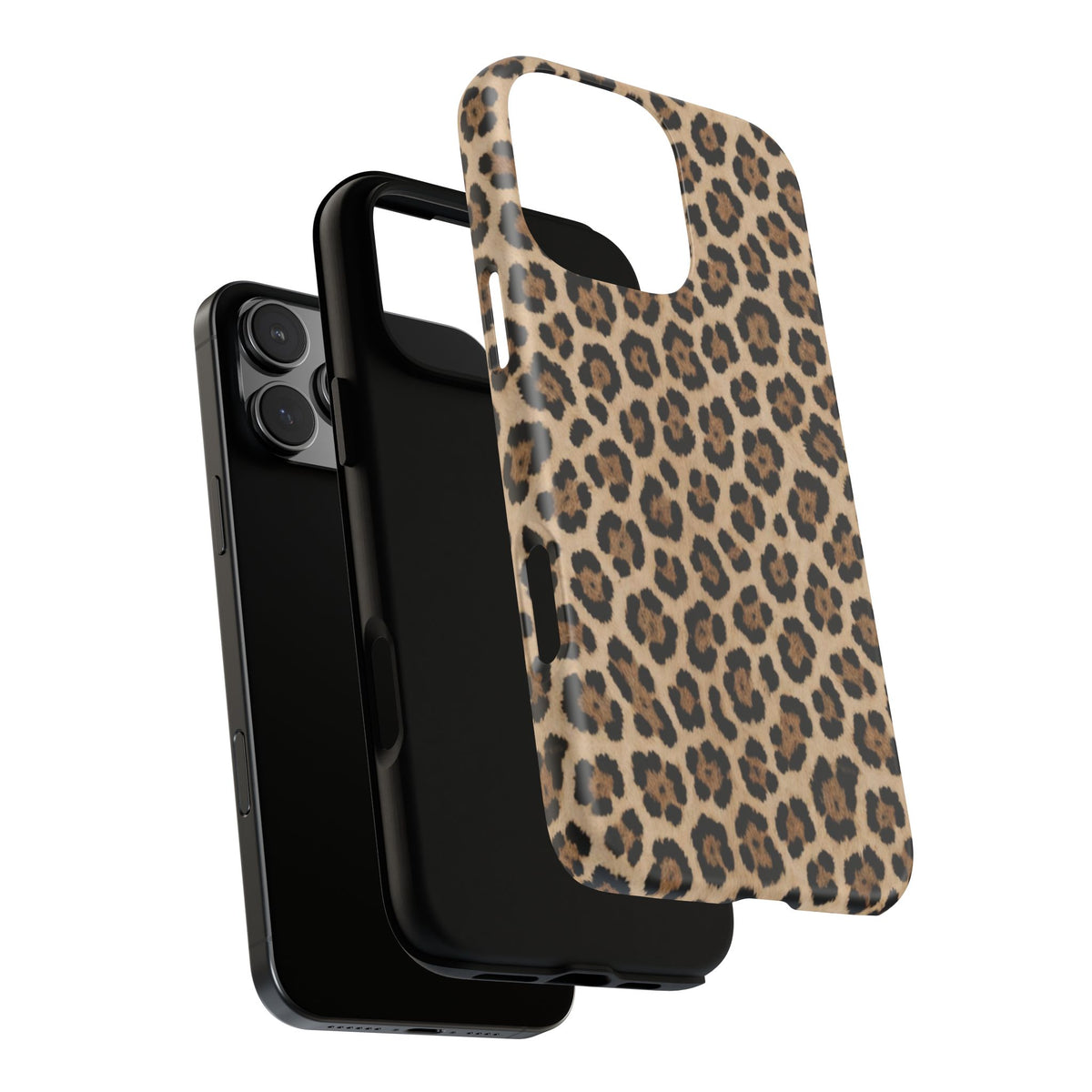 Leopard print phone case