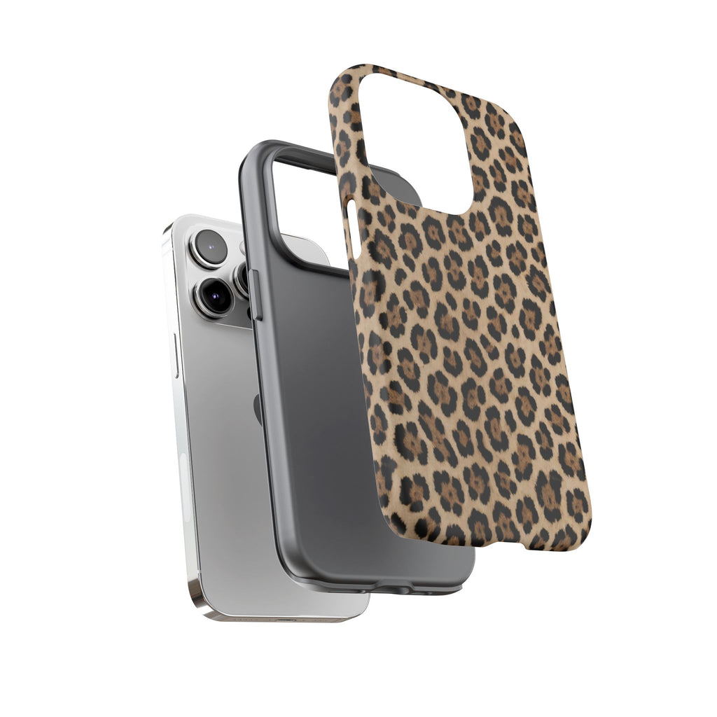Leopard print phone case