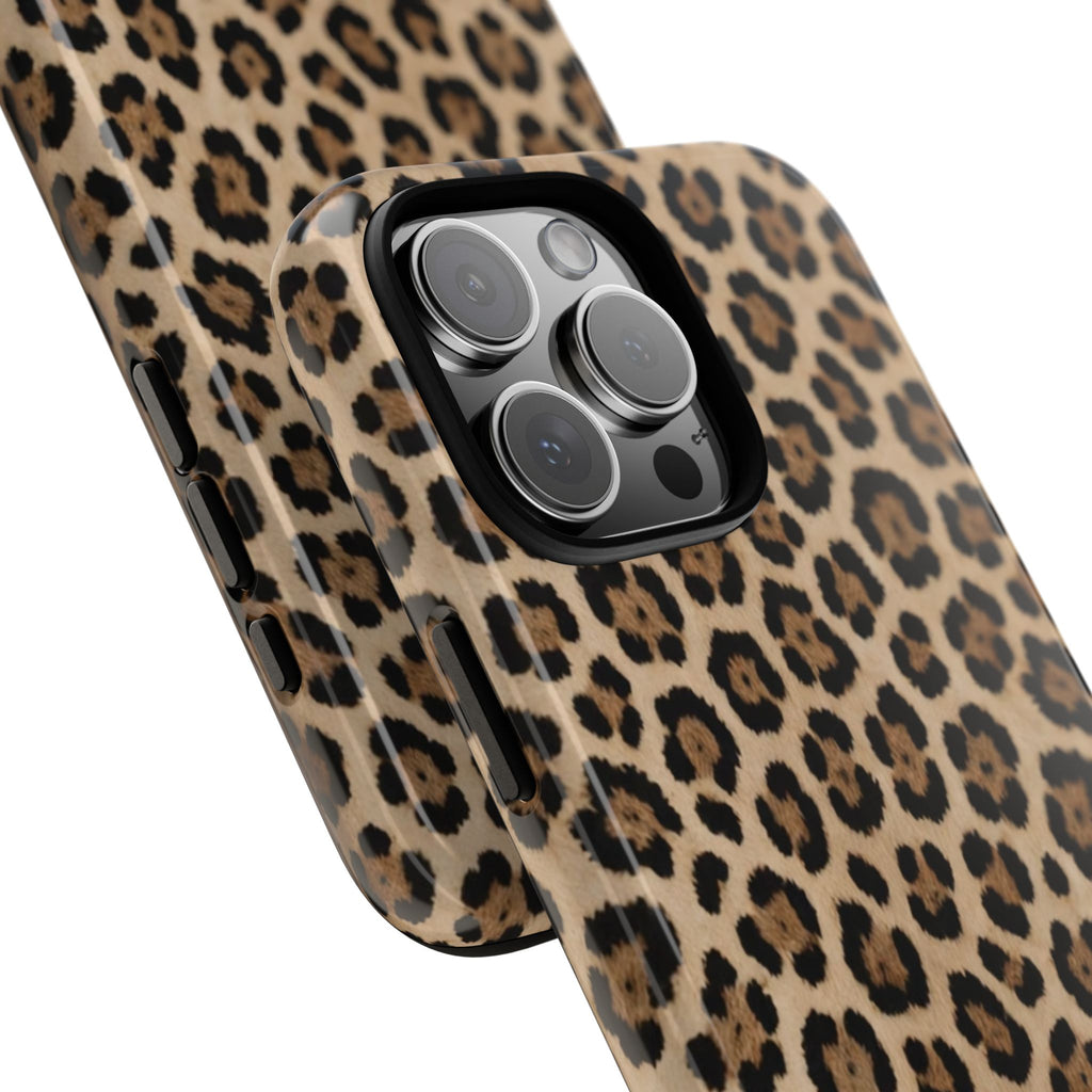 Leopard print phone case