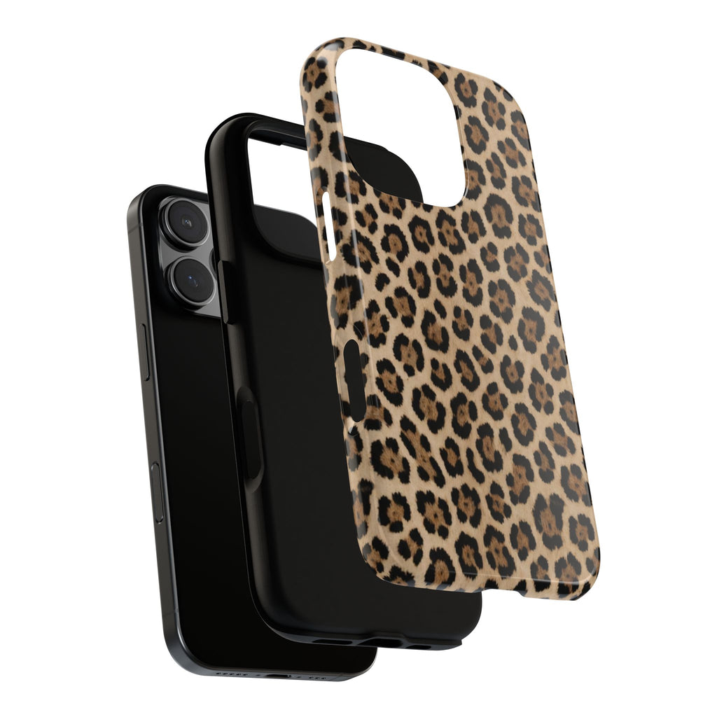 Leopard print phone case