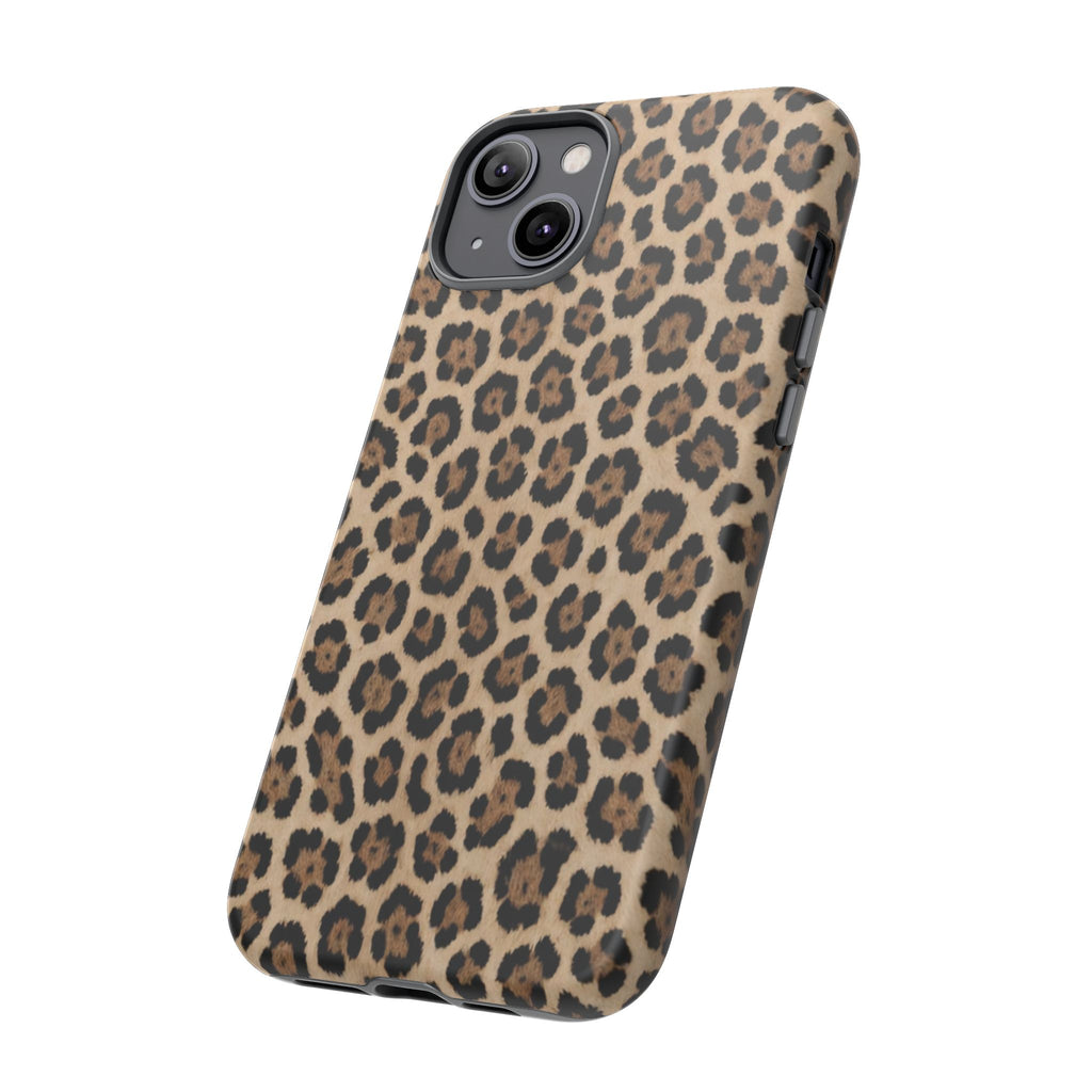 Leopard print phone case