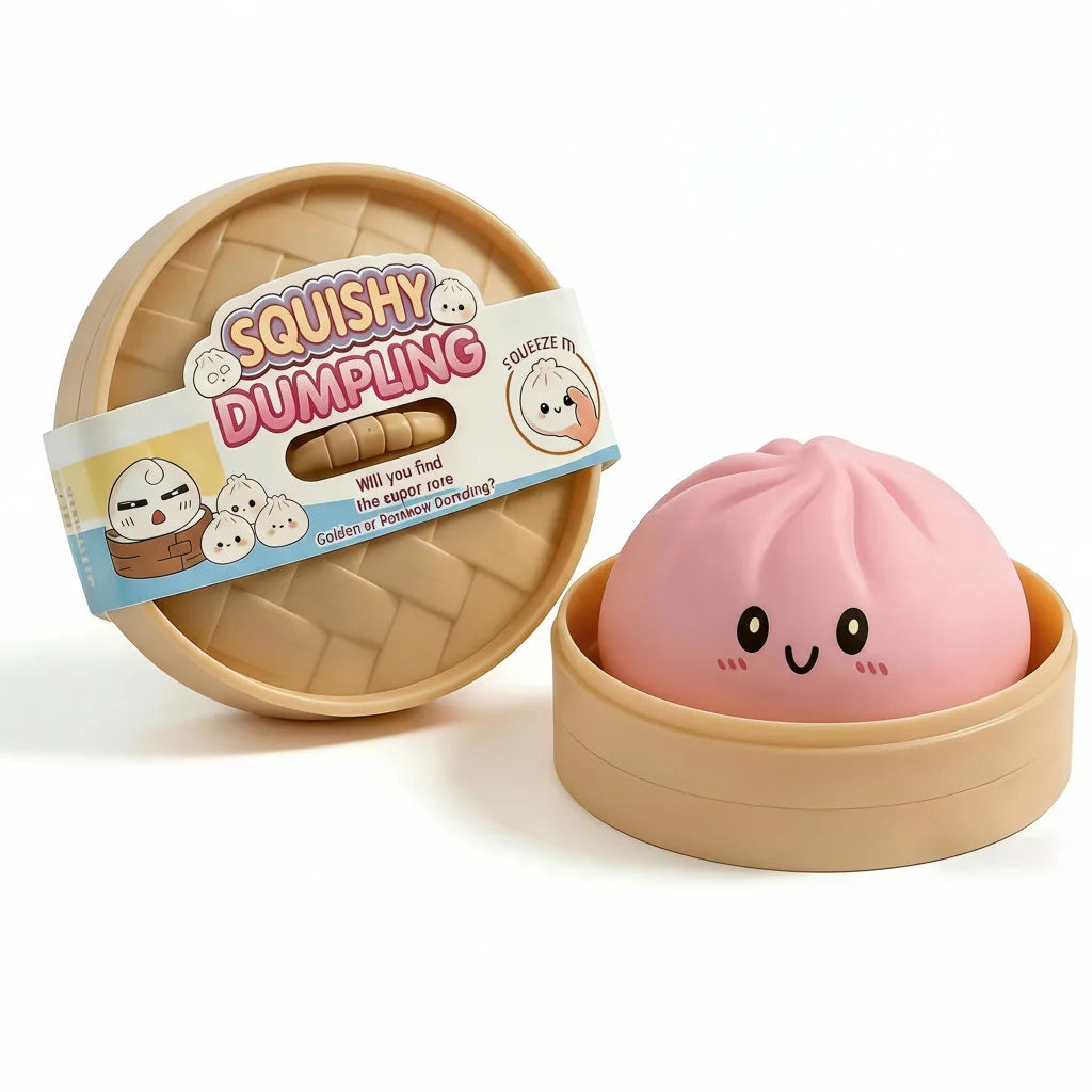 Glitter Dumpling Sensory Squeeze Toy