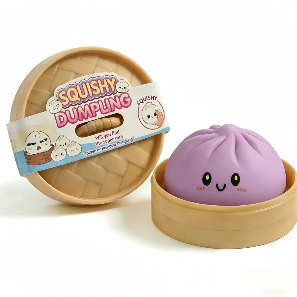 Glitter Dumpling Sensory Squeeze Toy