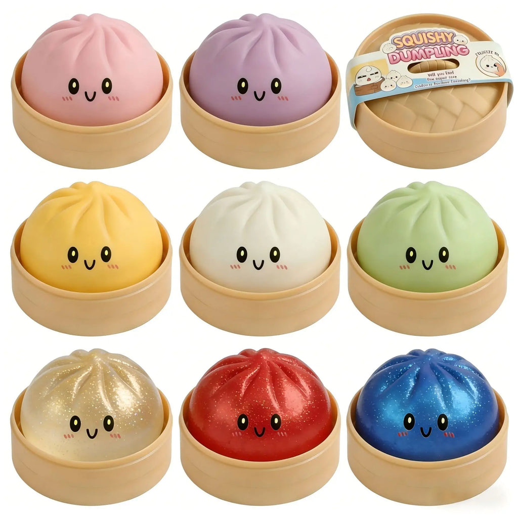 Glitter Dumpling Sensory Squeeze Toy